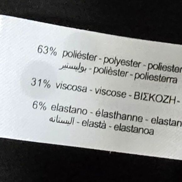 Zara Pinafore Double Breasted Midi Dress in Black - Picture 12 of 12